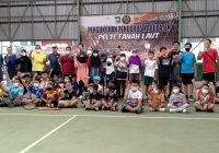 PELTI Tanah Laut Bina Atlet Tenis Muda Usia Dini, Dorong Diminati Kaum Milenial