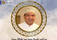 Innalillahi, Mantan Wakil Walikota Banjarbaru H Ogi Fajar Nuzuli Meninggal Dunia
