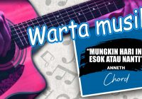 Chord Lagu Anneth, Mungkin Hari Ini Esok Atau Nanti