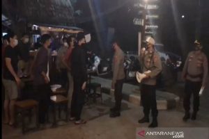 Polsek Satui melakukan patroli dan razia untuk menciptakan kondisi menjelang Ramadhan. (antara)