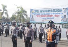Jelang Ramadhan 1442 H, Polres Tabalong Apel Kesiapan Operasi Intan 2021