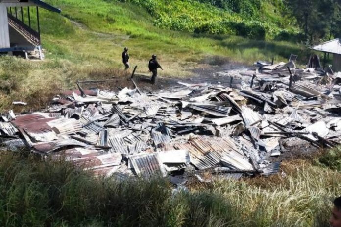 KKB Beoga Papua Kembali Berulah, Bakar Rumah Adat dan Tiga Hunian Guru