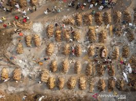 Kementerian Kesehatan India Laporkan Total Infeksi Kasus COVID-19 di India Lebih dari 18 Juta
