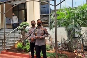 Kepala Biro Penerangan Masyarakat (Karopenmas) Divisi Humas Polri Brigjen Pol Rusdi Hartono memberikan keterangan pers, di Mabes Polri, Rabu (21/4/2021) (ANTARA/Laily Rahmawaty)