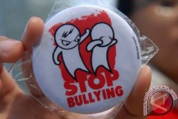 Illustration of a symbol of anti-bullying movement. (ANTARA)