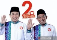 Ibnu-Arifin Klaim Menang Pilkada Banjarmasin Meski Kalah dari Ananda-Zakir Dalam PSU