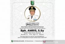 Innalillahi, Baru Dua Bulan Menjabat Wakil Wali Kota Dumai Wafat karena Covid-19