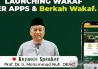 Permudah Umat Islam Berwakaf, Badan Wakaf Indonesia Luncurkan Aplikasi Wakaf Super Apps