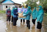 Tenaga Pendidik PAUD di Desa Mungguraya Astambul Ini Bersyukur Dapat Bantuan dari TP PKK Banjar