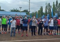 Kejuaraan Tenis Intern Basundang Tahun 2021, Bupati Banjar Sebut Jadi Ajang Silaturahmi