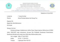 Wakil Ketua HMJ Politeknik Kesehatan Banjarmasin Angkat Bicara, Terkait Kekhawatiran Orang Tua Anaknya Terkena Covid 19 Ikut LDKM