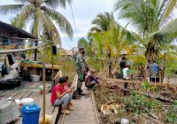 Patut dicontoh, Ini yang dilakukan Anggota Koramil Aluh-aluh Kabupaten Banjar