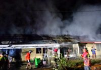 Kebakaran di Paharuangan Sungai Raya HSS, Korban Jiwa Anggota BPK dan Hanguskan Empat Buah Asrama
