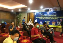 Dinas Kesehatan Banjarmasin Bagikan Vaksin Bagi Pelaku Usaha Perhotelan