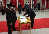 Berikut Harapan HM Aditya Mufti Ariffin Kepada Dua Kepala SKPD Pemko Banjarbaru yang Baru dilantik