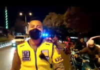 Blokade Balap Liar, Polres Banjarbaru Temukan Sajam dan Lima Remaja Positif Covid-19