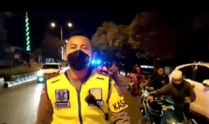 Kasat Lantas Polres Banjarbaru, Iptu Riyanda Putra Utama. (Polres Kotabaru)