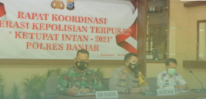 Rakor Polres Banjar. (istimewa)