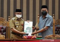 Wujudkan Visi Misi, Wakil Bupati Tanah Bumbu Sampaikan RPJMD 2021-2026 ke DPRD