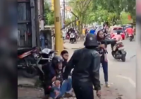 Aksi Heroik Bripka Herry Amankan Pria Bersenjata Tajam di Jalan Nagasari Banjarmasin