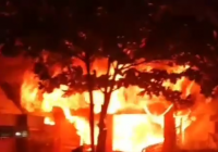 Warung Wahyu di Ratu Zaleha Banjarmasin Ludes Dilalap Api, Satu Orang Luka Bakar