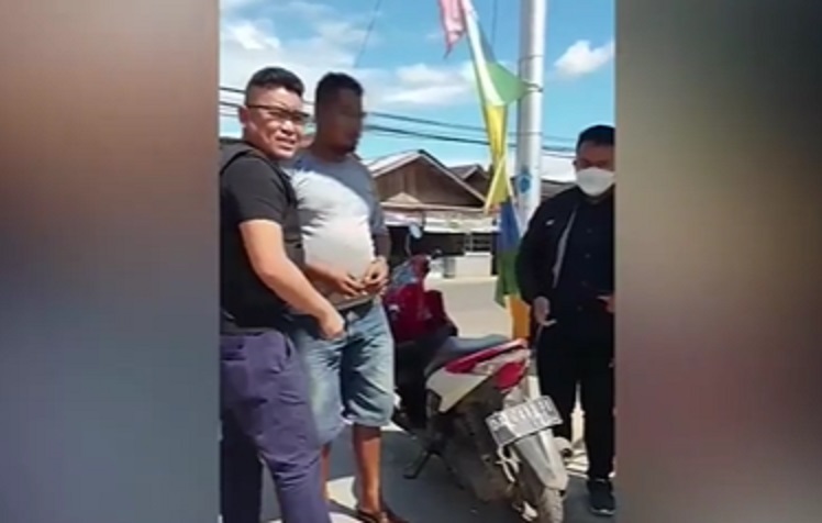 Penangkapan Misran buronan kasus BBM oleh Kejari HSU. (Istimewa)