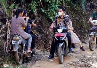 Bupati Balangan Janjikan Tahun Depan Jalan Tebing Tinggi-Halong Diperbaiki