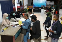 Penumpang KM Setya Kencana III Tes GeNose di Pelabuhan Trisakti Banjarmasin