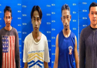 Patroli Cipkon Ditsamapta Polda Kalteng Jaring Empat Pria Simpan Sabu