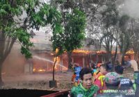 Puluhan Toko di Pasar Bauntung Lama Banjarbaru Ludes Dalam Kebakaran Hebat