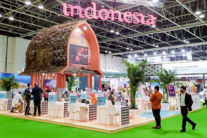 Both Indonesia di ajang Arabian Travel Market Dubai 2021. (antara)