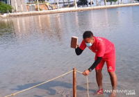 Manajemen Ancol Pasang Pembatas Tali Sepanjang Bibir Pantai, Belum Izinkan Pengunjung Berenang