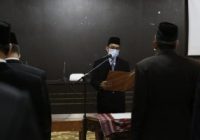 Bupati Tanah Bumbu Lantik 10 Pimpinan Tinggi Pratama, Minta Jaga Kepercayaan