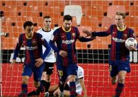 Barcelona Jaga Peluang Juara Liga Spanyol Usai Kalahkan Valencia 3-2