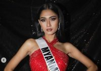Kontestan Myanmar Usung Isu Kudeta Militer Myanmar Menangi National Costume Terbaik Miss Universe 2020
