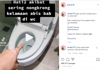 Anda Sering Nongkrong di WC Duduk Usai BAB, dr Tirta Ingatkan Hati-hati Ambeien