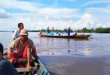 Pasutri Tenggelam dalam Peristiwa Perahu Terbalik di Sungai Kapuas Murung, Nasibnya Belum Diketahui