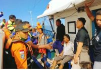 KM Karya Indah Terbakar di Perairan Pulau Mangoli, Maluku Utara, 181 Penumpang Selamat