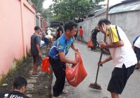 Warga RT 1 Belitung Utara Banjarmasin Ciptakan Silaturahim dengan Gotong Royong