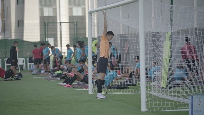 02062021_Timnas Indonesia melakukan latihan menjelang laga melawan Timnas Thiland di Dubai. (pssi.org).jpg