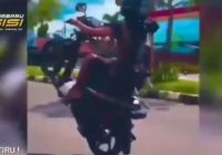 Polres Banjarbaru Amankan Pengendara Motor Free Style yang Viral di Medsos