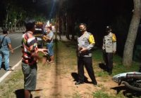 Pemotor Tanpa Identitas Tabrak Tiang Listrik Meninggal di RSUD H Boejasin Pelaihari