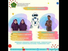 Hebat! Tiga Pelajar Madrasah Aliyah Juara Pertama Kompetisi Robotik Asia Pasifik
