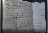 Sangat Menyentuh, Surat Pelaku Pembunuhan di Veteran untuk Dua Anaknya: "Jangan Bakalahi Nak Lah…"