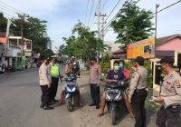 Polsek Banjarmasin Barat Operasi Yustisi Prokes, Temukan 150 Pelanggaran