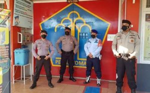 Jajaran Sabhara Polres Tabalong melakukan kunjungan ke Lapas Klas IIb Tanjung untuk cipkon. (Humas Polres Tabalong)
