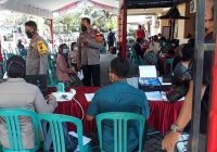 Warga Banjarmasin Selatan Dapat Perhatian Biddokkes Polda Kalsel untuk Vaksinasi Covid-19