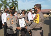 Ungkap Kasus Sabu 45,73 Gram, Sembilan Anggota Polres Tabalong Dapatkan Ini dari Kapolres