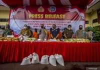 Polresta Banjarmasin Ungkap Jaringan Narkoba 135 Kg, Kurirnya Warga Martapura Bersama 2 Warga Balikpapan