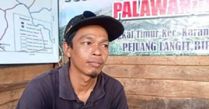 Rasyad, warga Awang Bangkal Timur. (Istimewa)